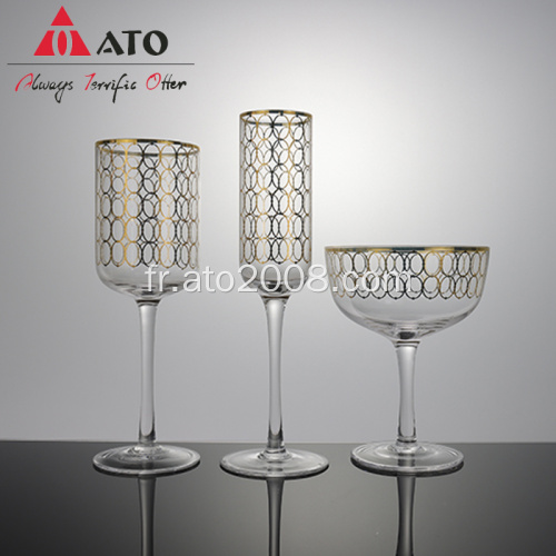 Verres à vin Crystal Whisky Tumblers